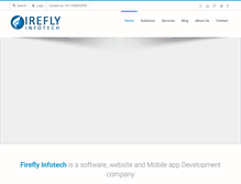 Tablet Screenshot of fireflyinfotech.com
